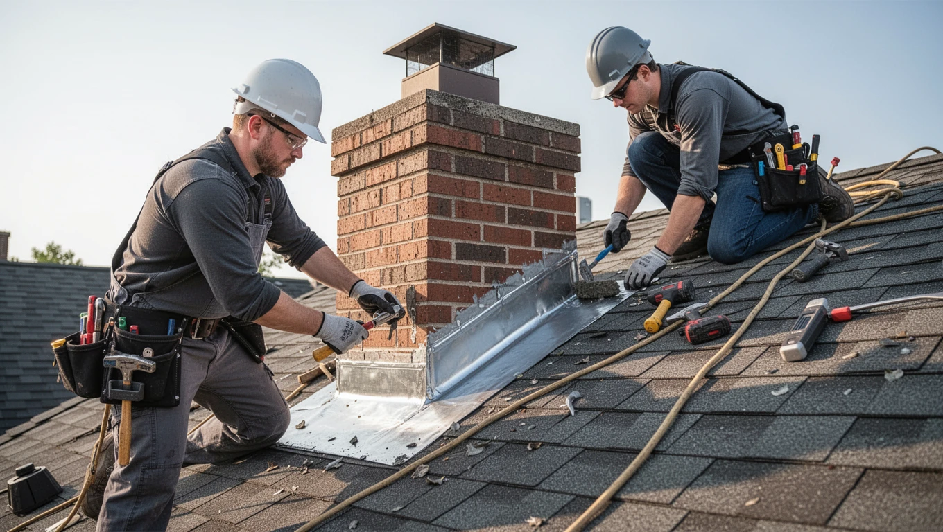 Chimney Flashing Repair