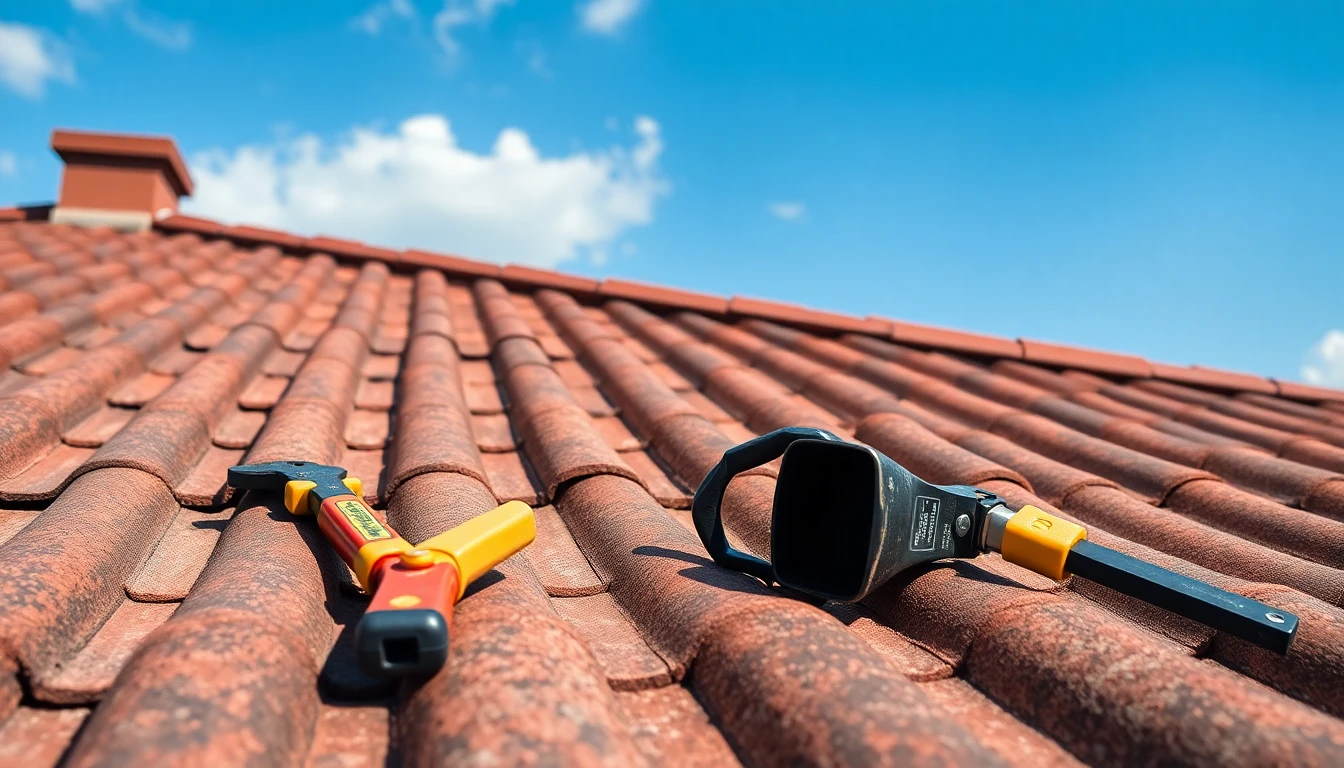 Tile roofing