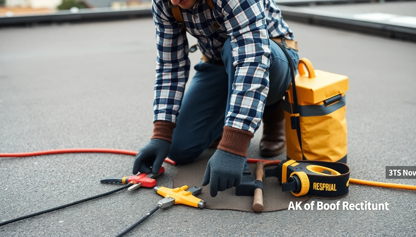 Flat roof repair
