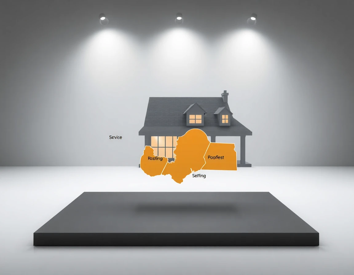 Roofing Service Areas Map