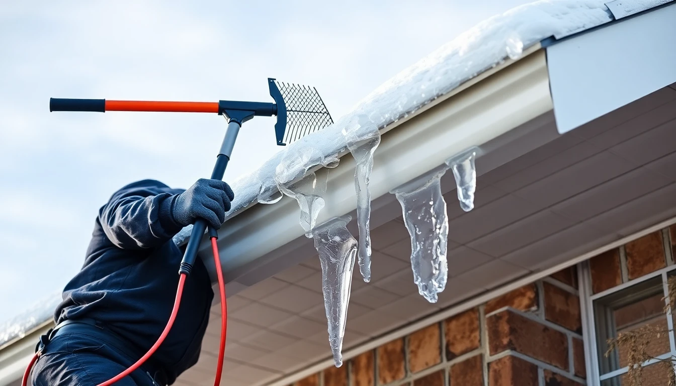 Ice Dam Removal and Prevention