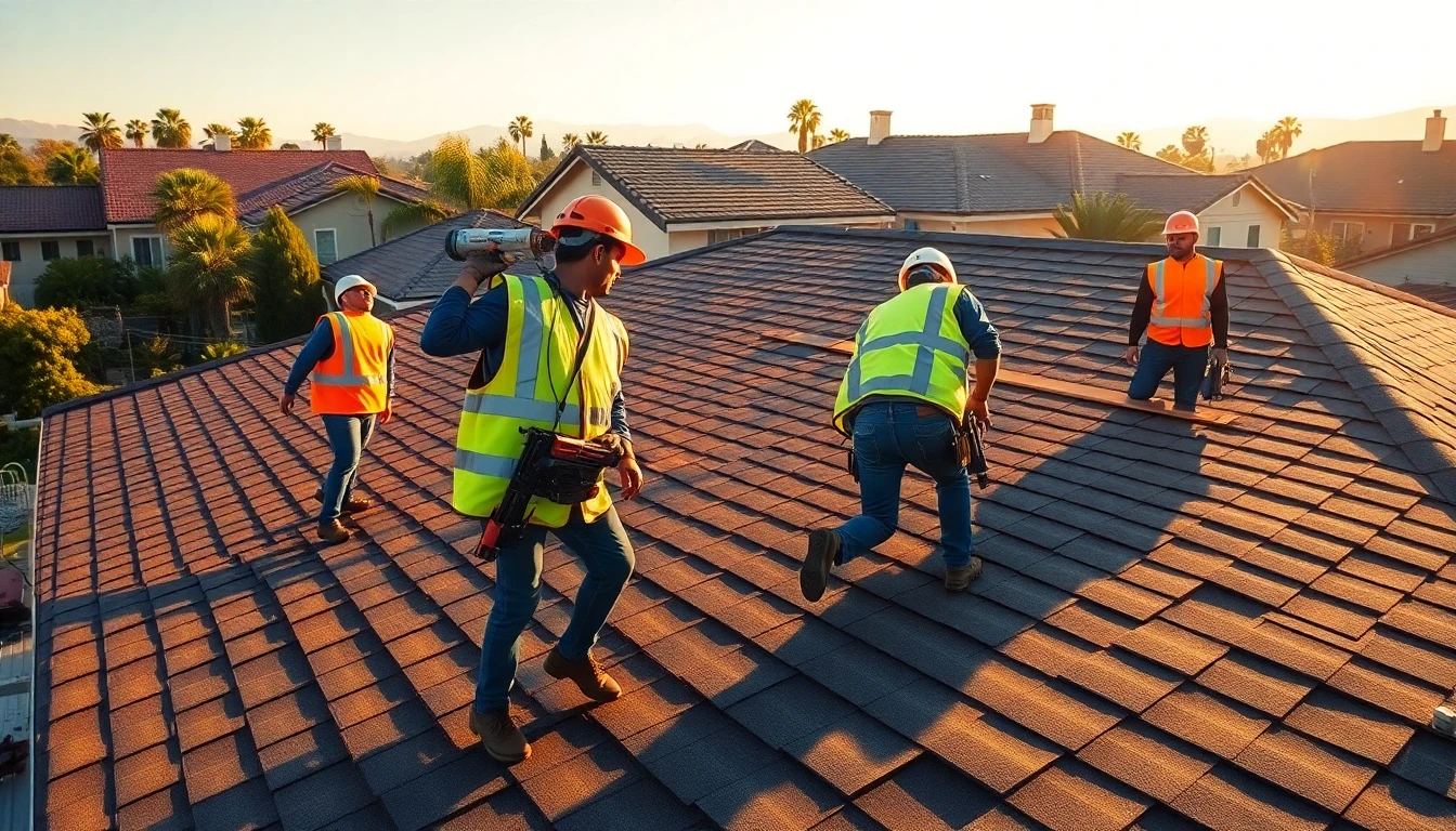 Roofing services