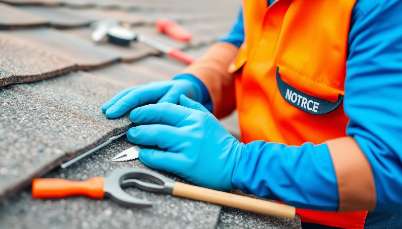 Roof leak repair