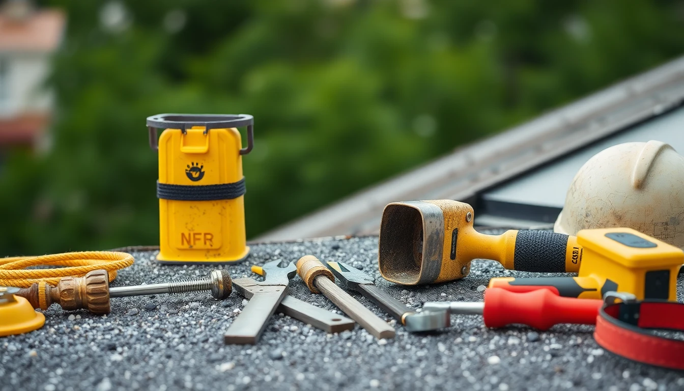 Storm damage repair
