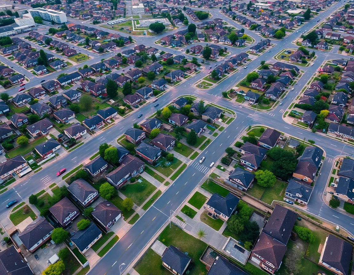 Roofing Service Areas Map