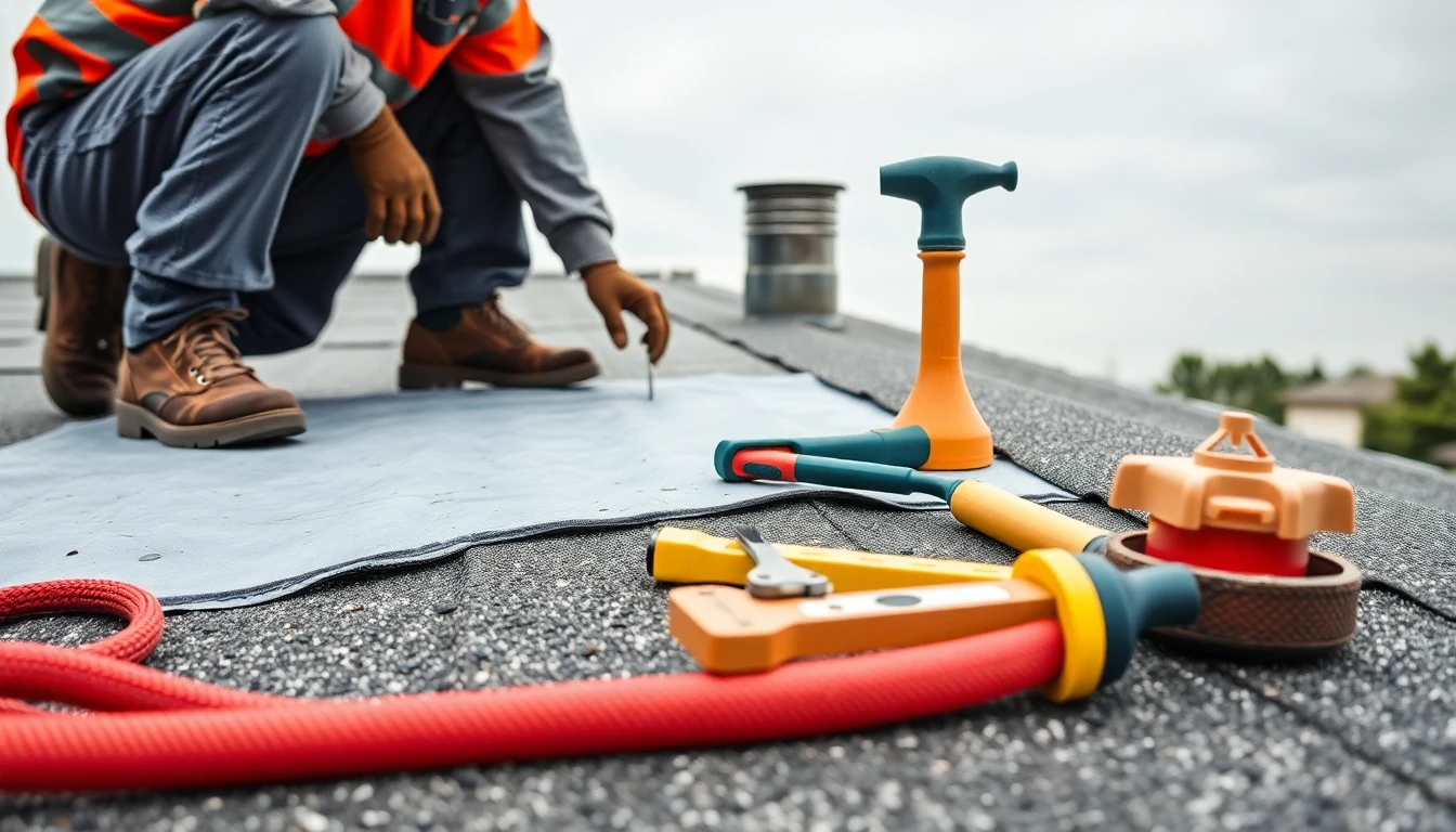 Flat roof repair