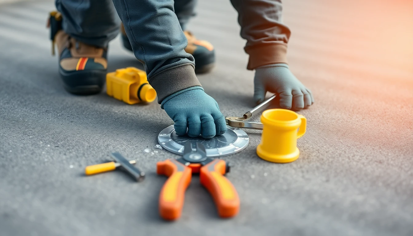 Roof leak repair
