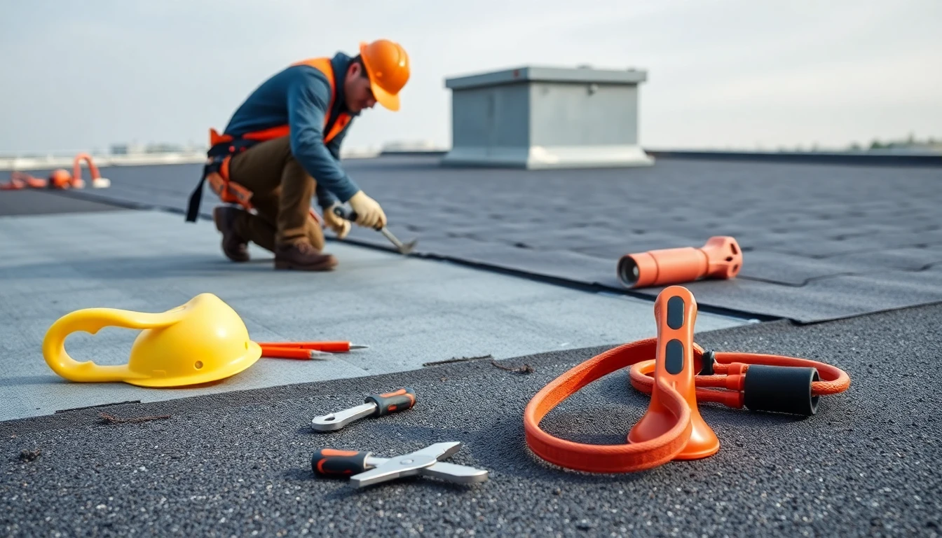 Flat roof repair