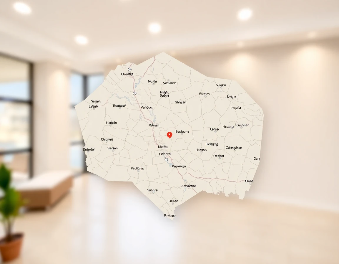 Roofing Service Areas Map
