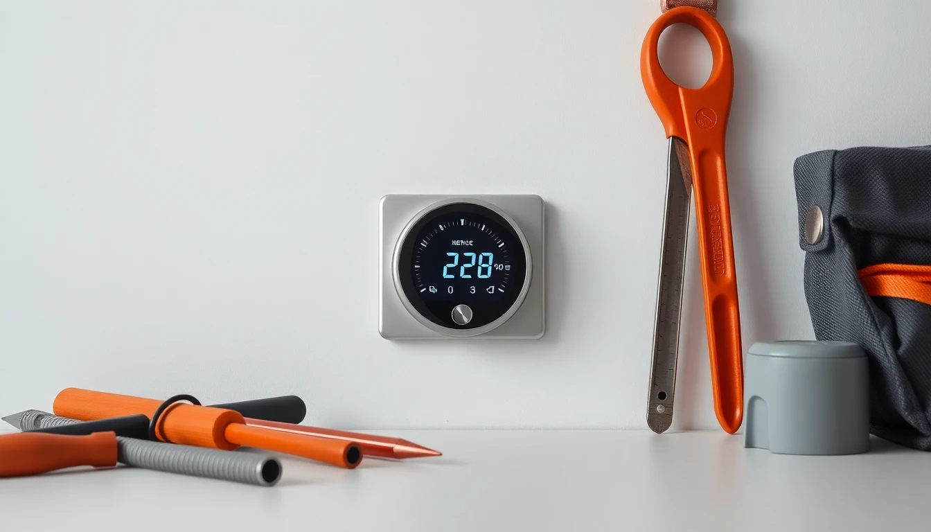 Thermostat installation
