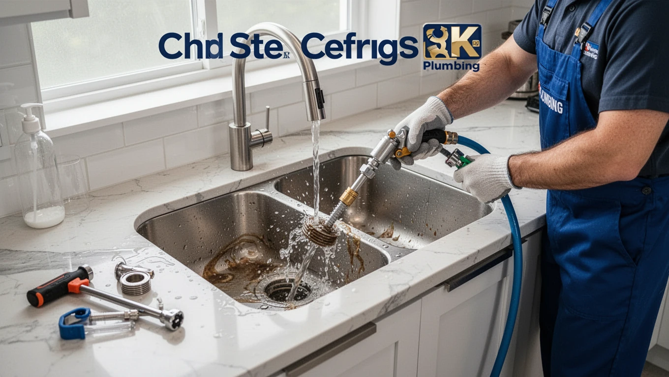 Clogged Kitchen Sink & Drain Clearing