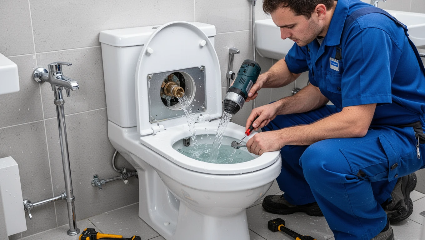 Overflowing Toilet Repair