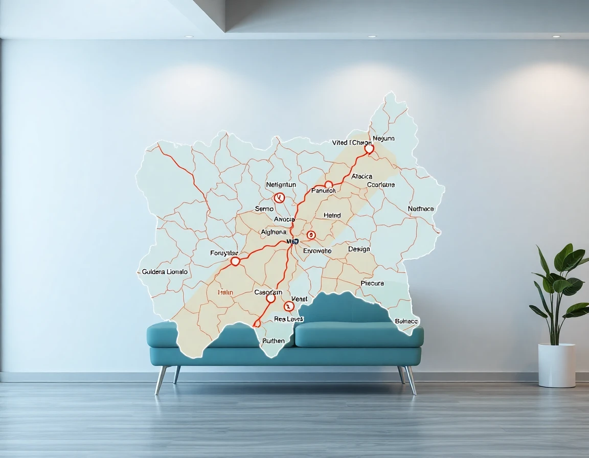 Water Damage Service Areas Map