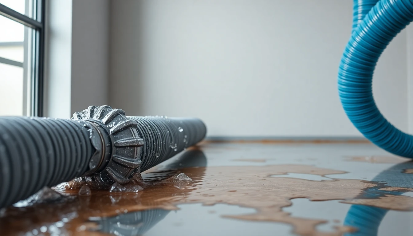 Burst Pipe Water Damage