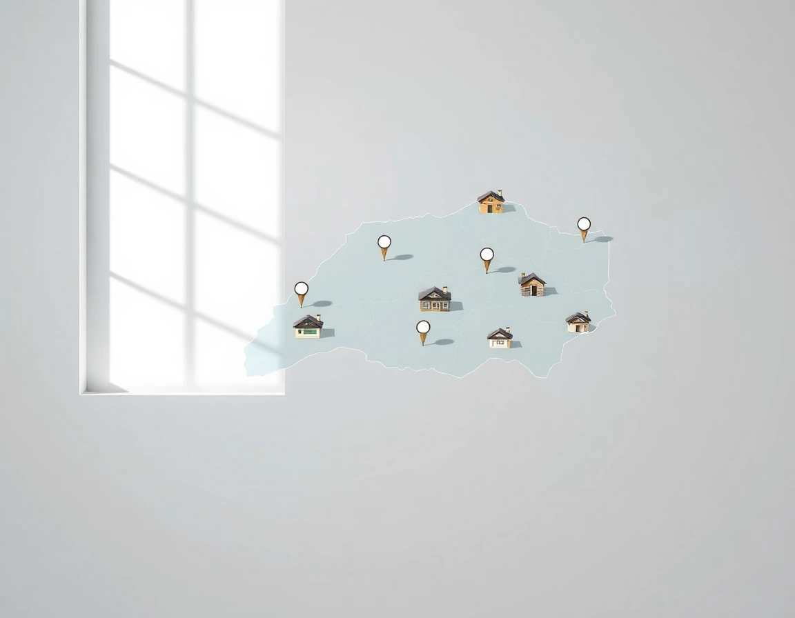 Roofing Service Areas Map