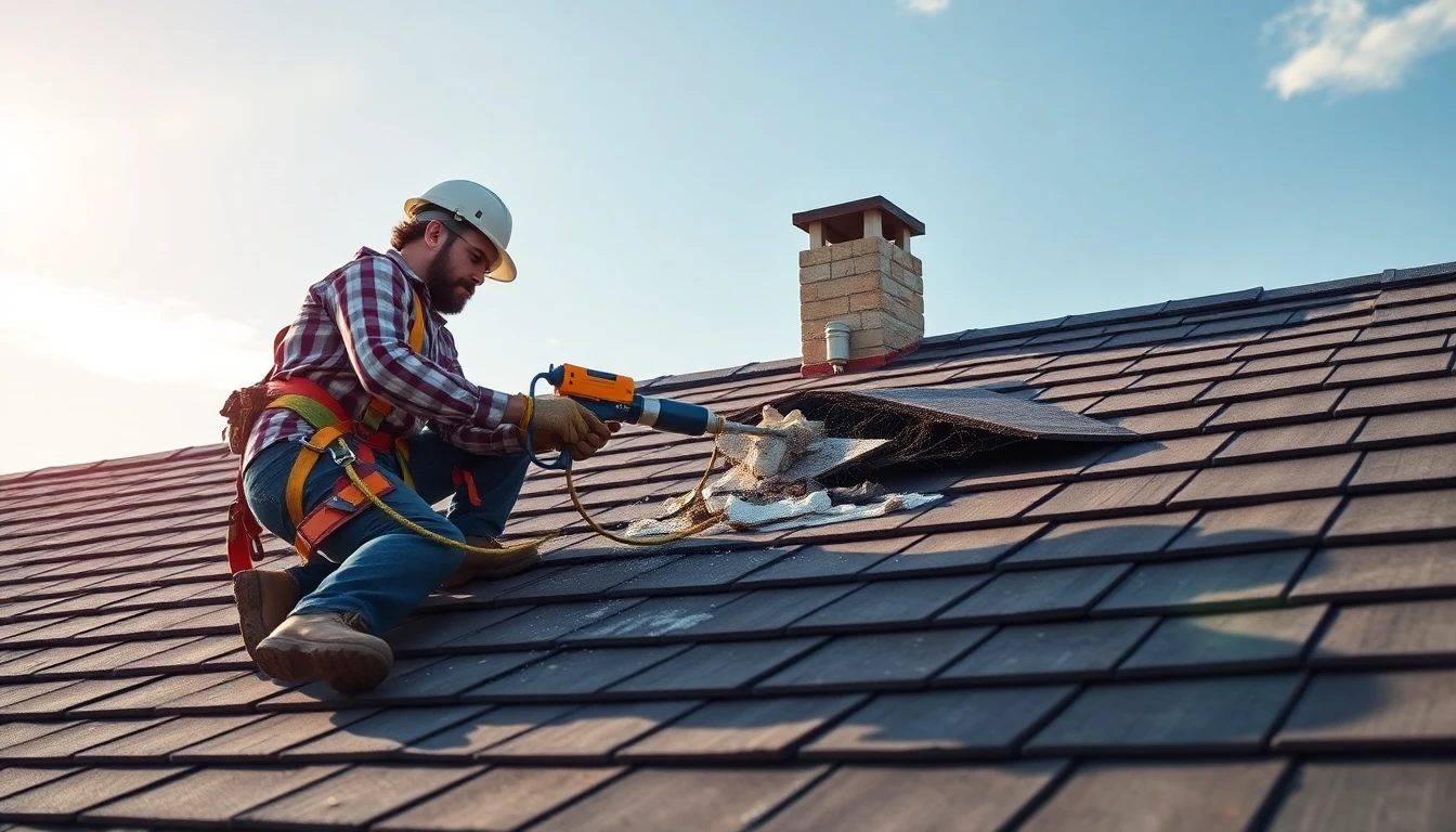 Wind Damage Roof Repair