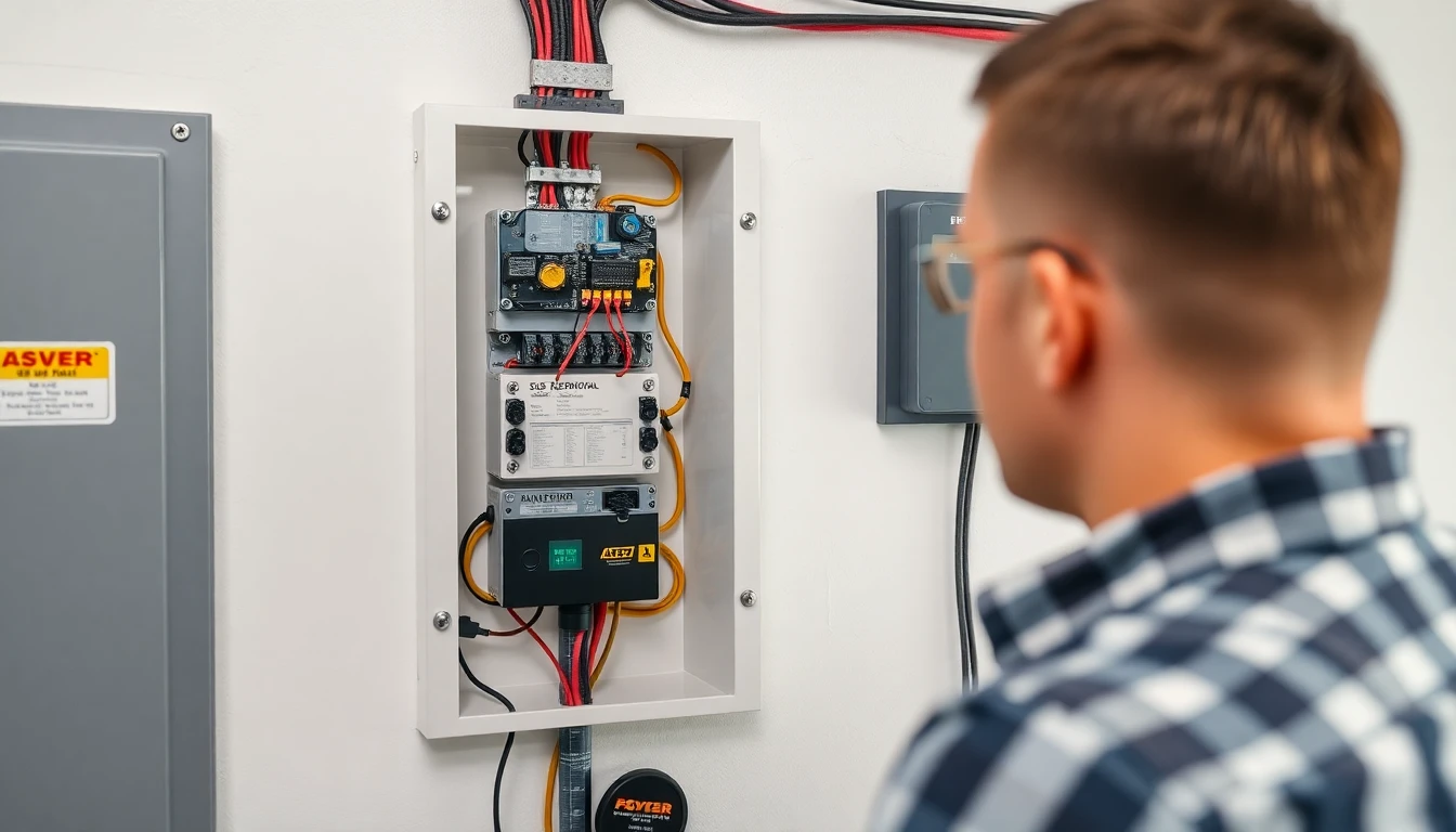 Sub Panel Installation