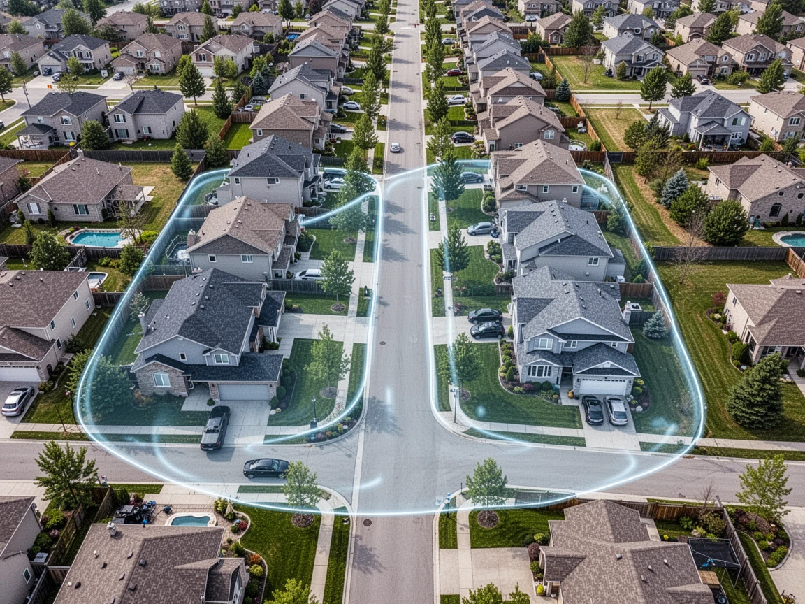 Roofing Service Areas Map