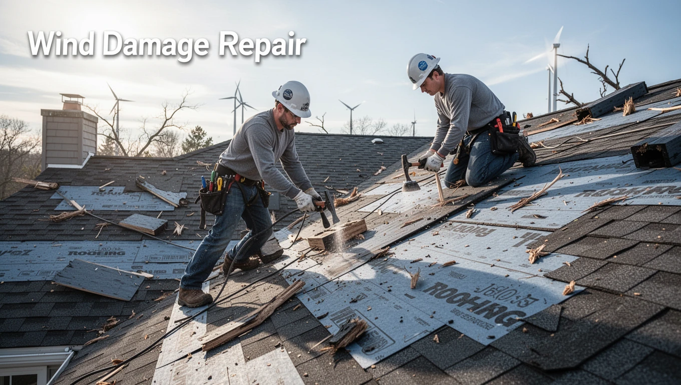 Wind Damage Repair