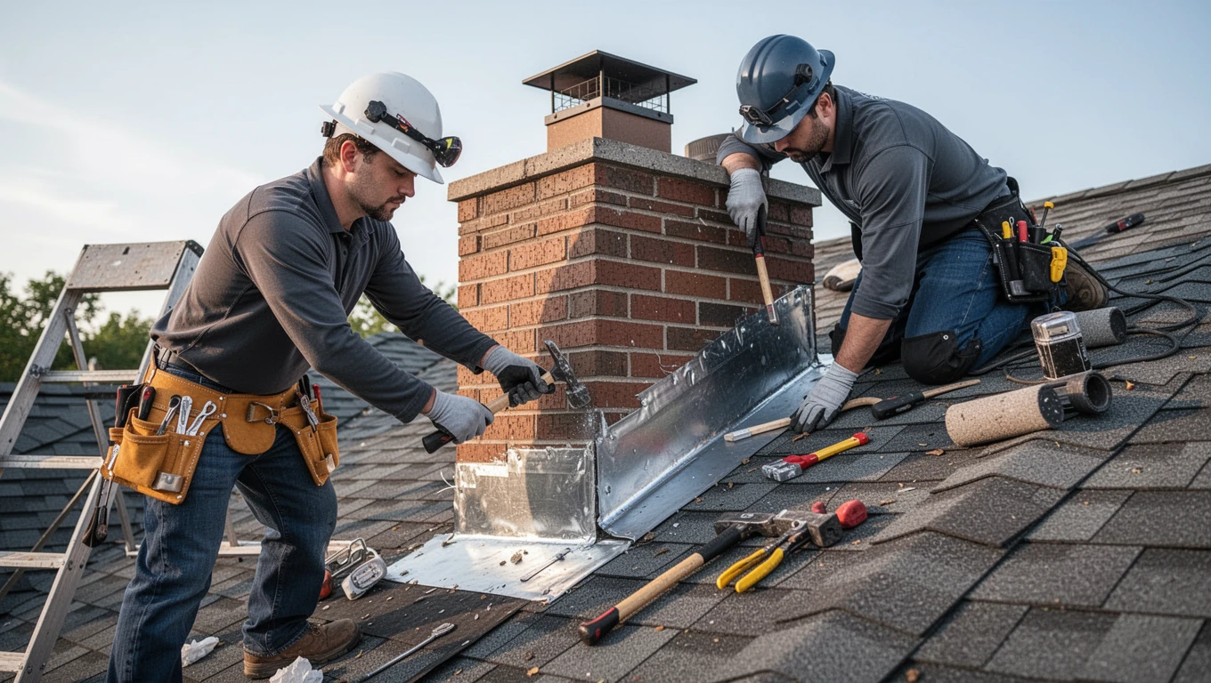 Chimney Flashing Repair