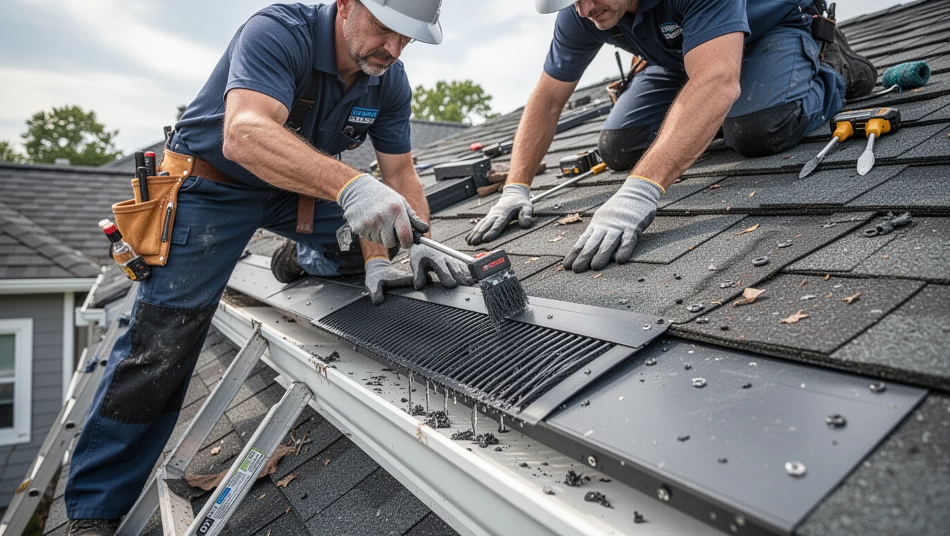 Gutter Guard Installation