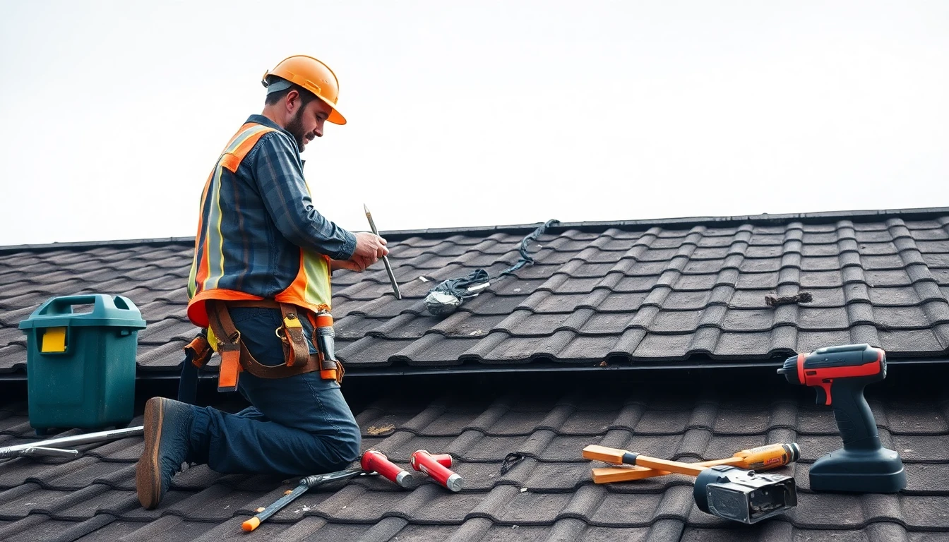 Wind damage repair