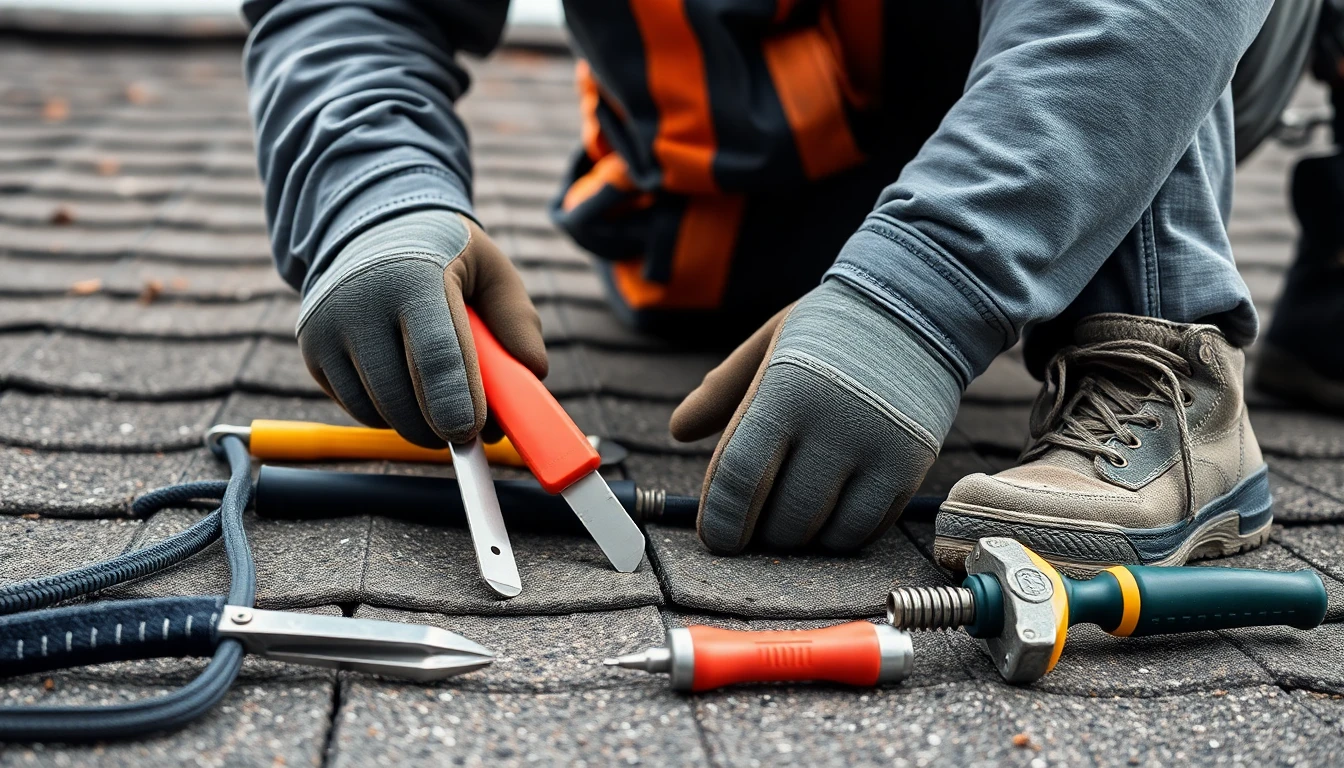 Roof leak repair