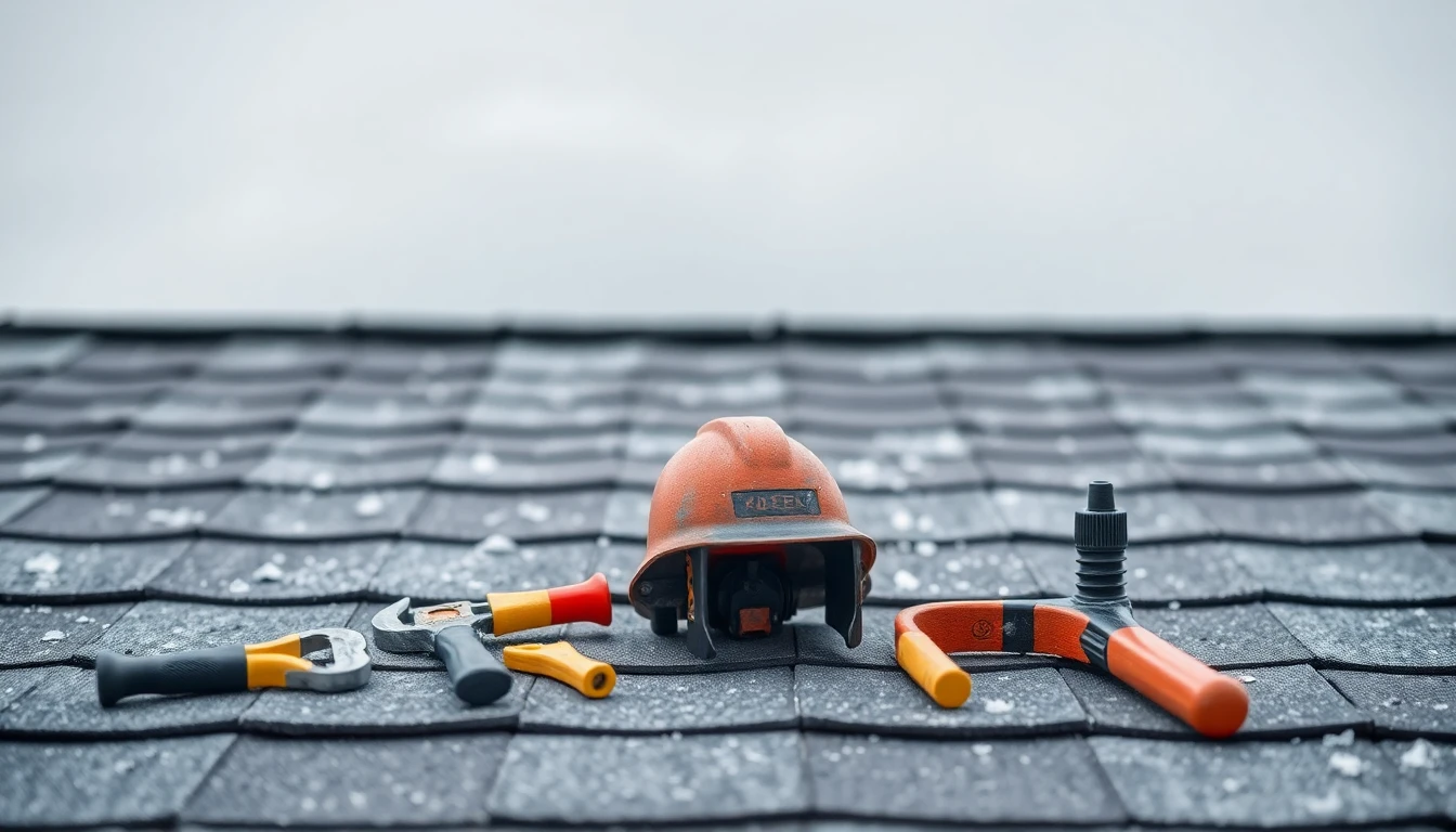 Storm damage repair