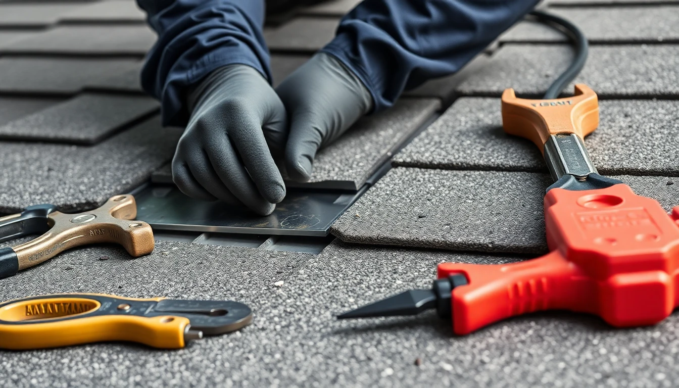 Flashing repair