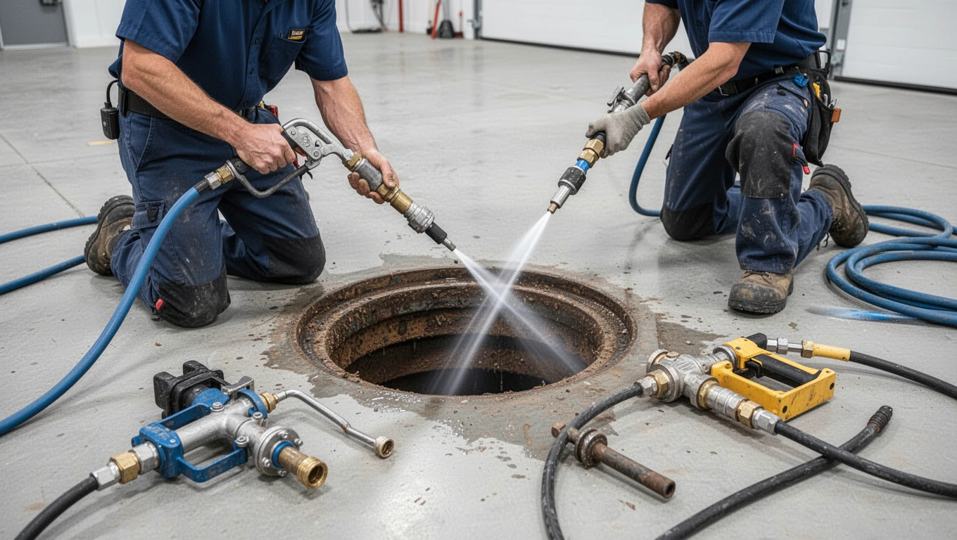 Sewer Line Hydro-Jetting
