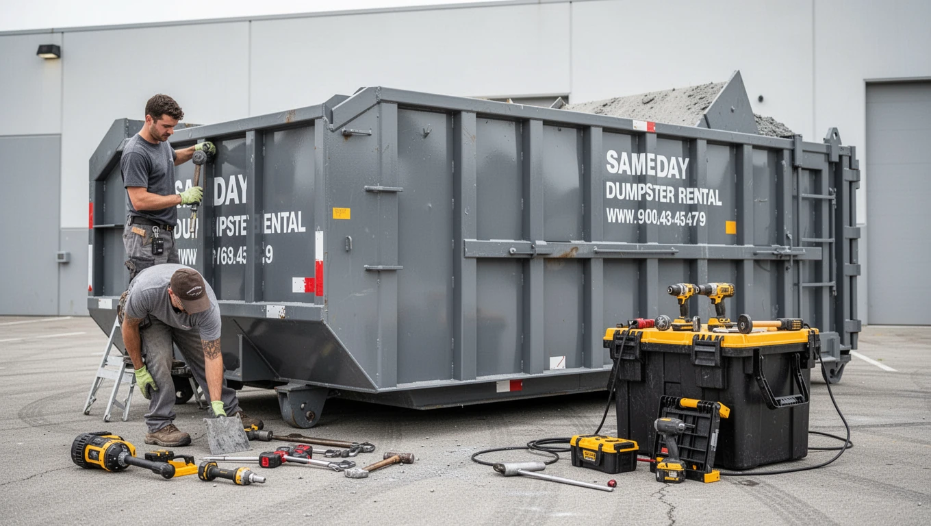 Same Day Dumpster Rental