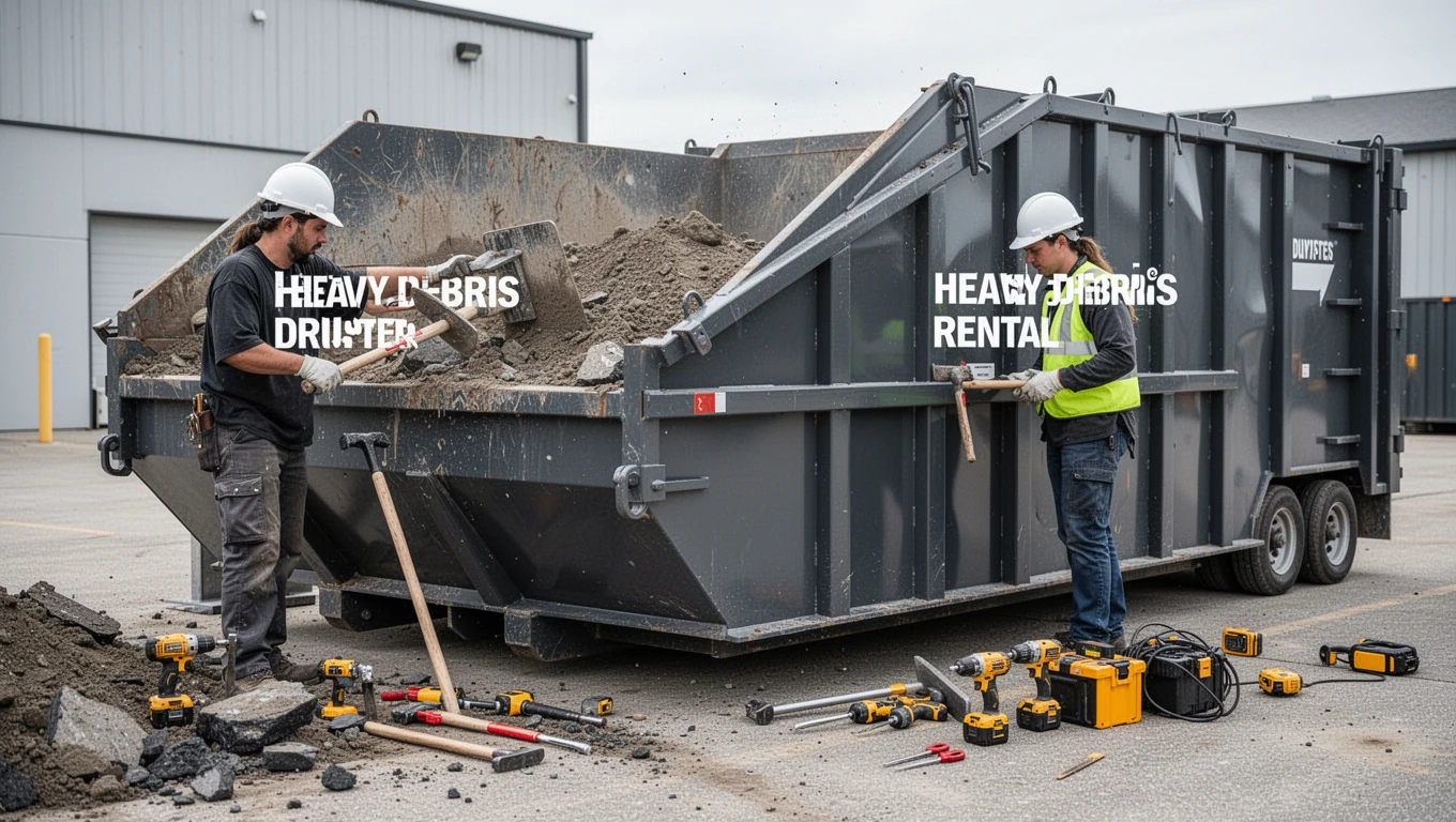 Heavy Debris Dumpster Rental