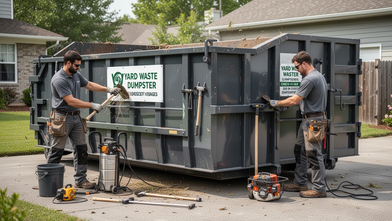 Yard Waste Dumpster Rental