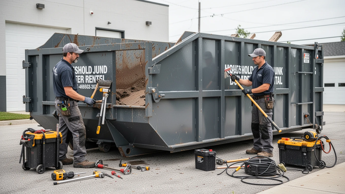 Household Junk Dumpster Rental
