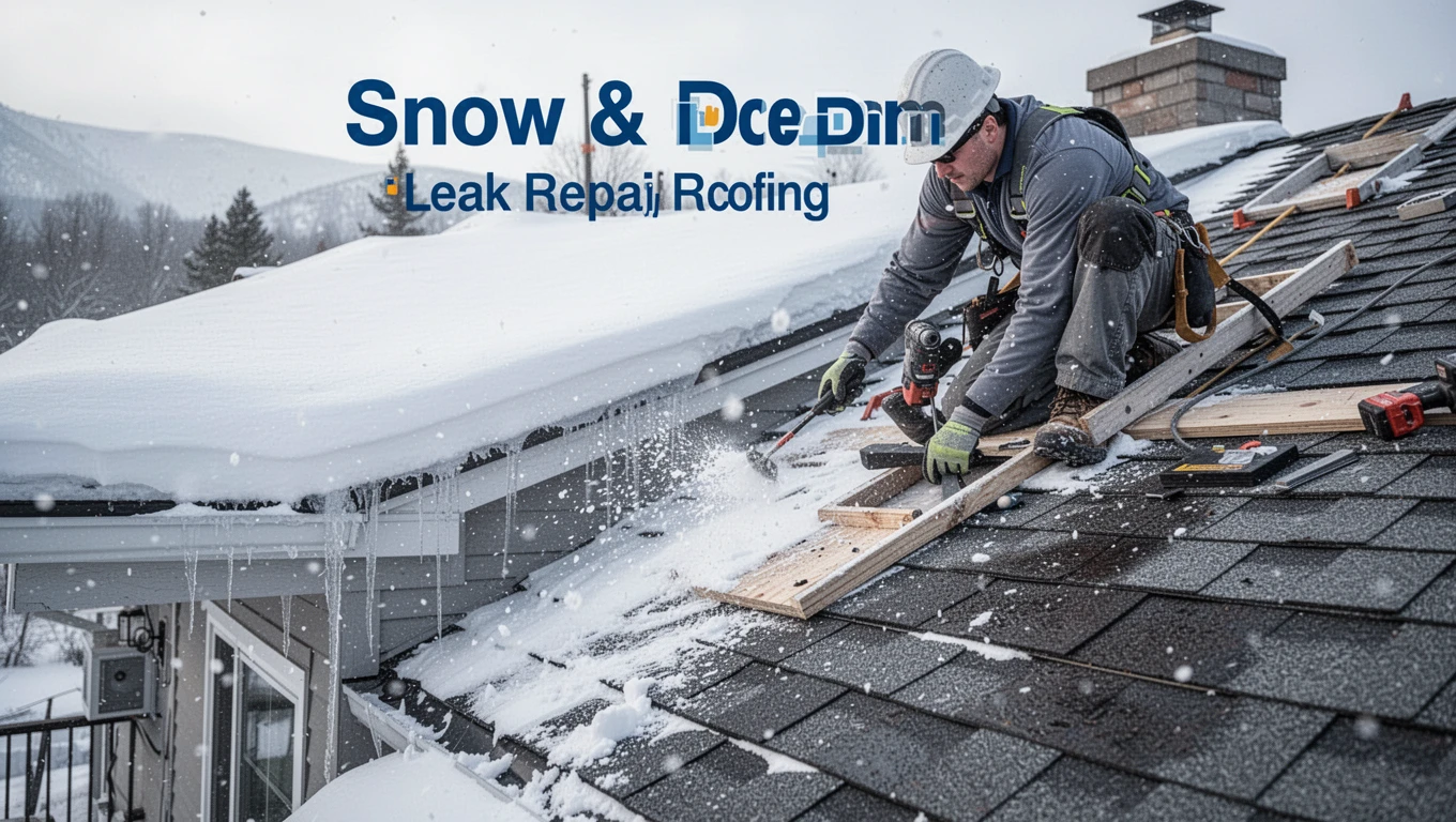 Snow & Ice Dam Leak Repair