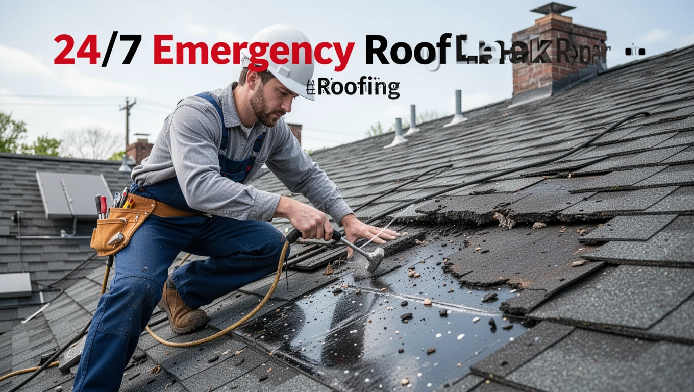24/7 Emergency Roof Leak Repair