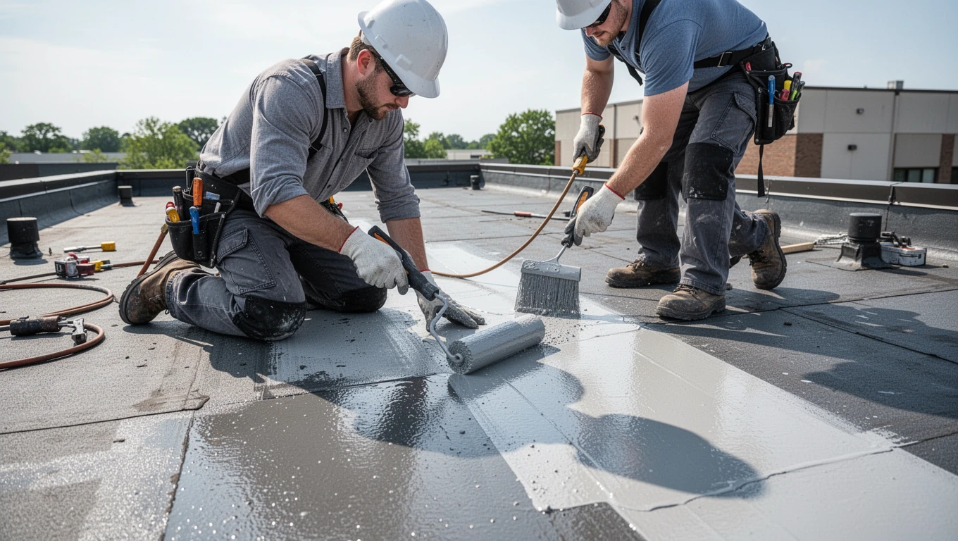 Flat Roof Repair & Sealing