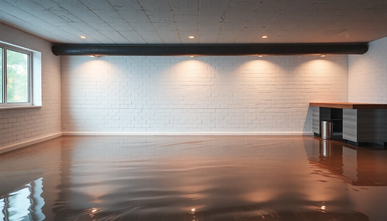 Basement Flood Cleanup