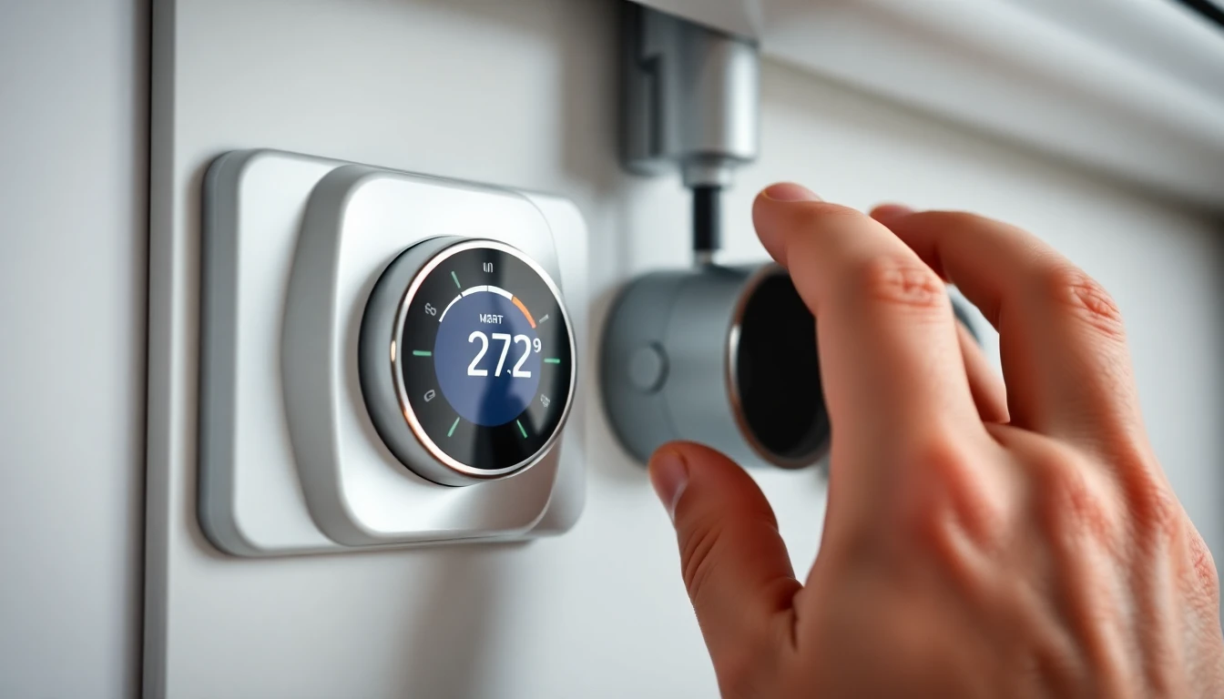 Thermostat installation