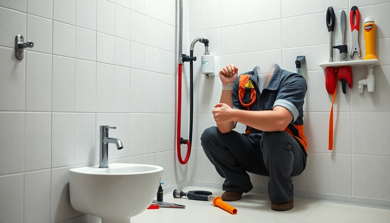 Bathroom plumbing