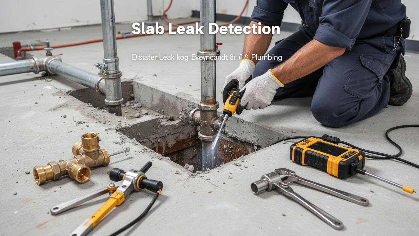 Slab Leak Detection