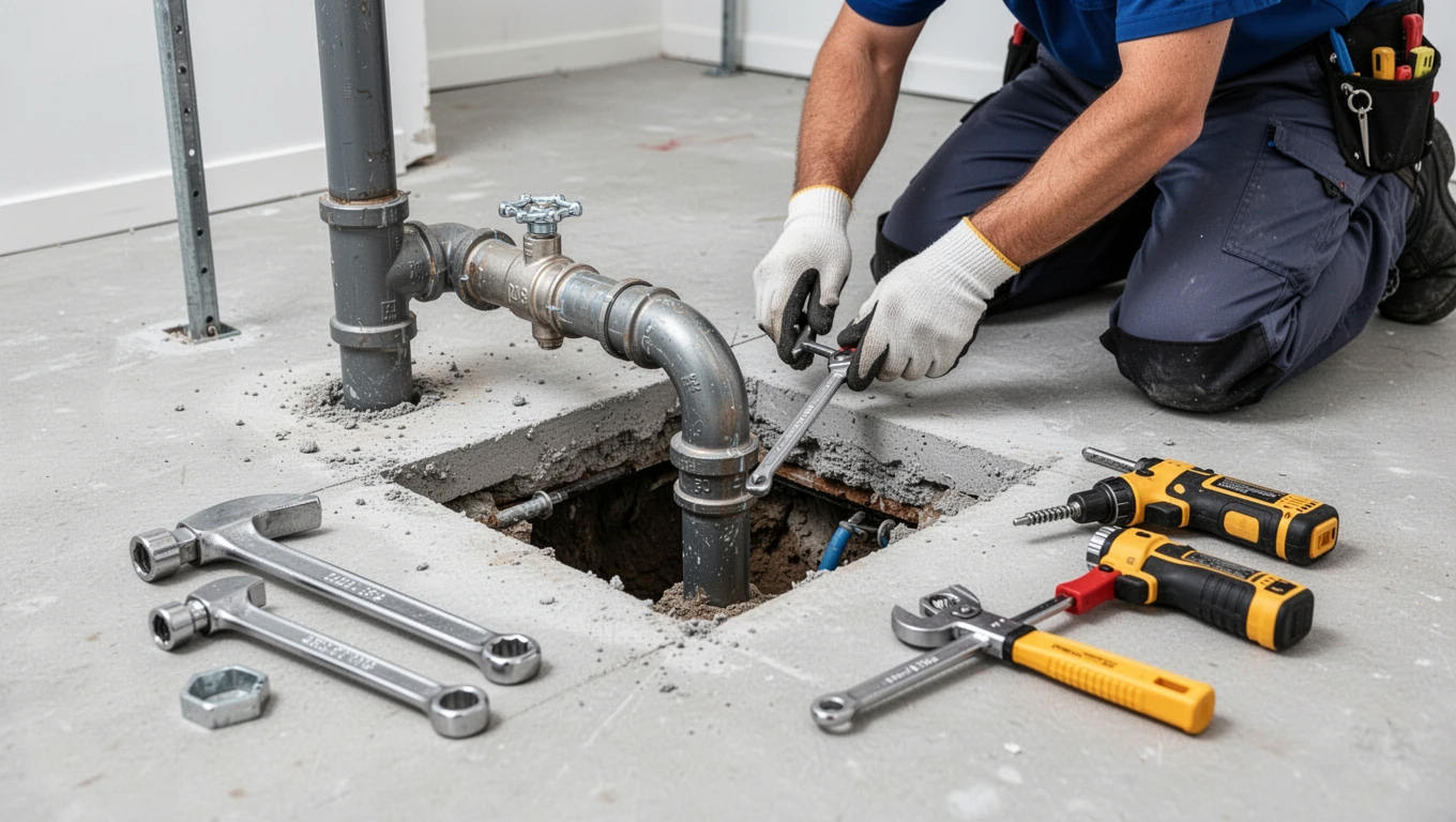 Slab Leak Repair