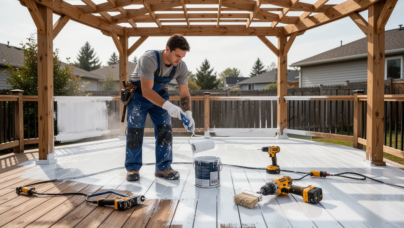 Deck & Pergola Staining