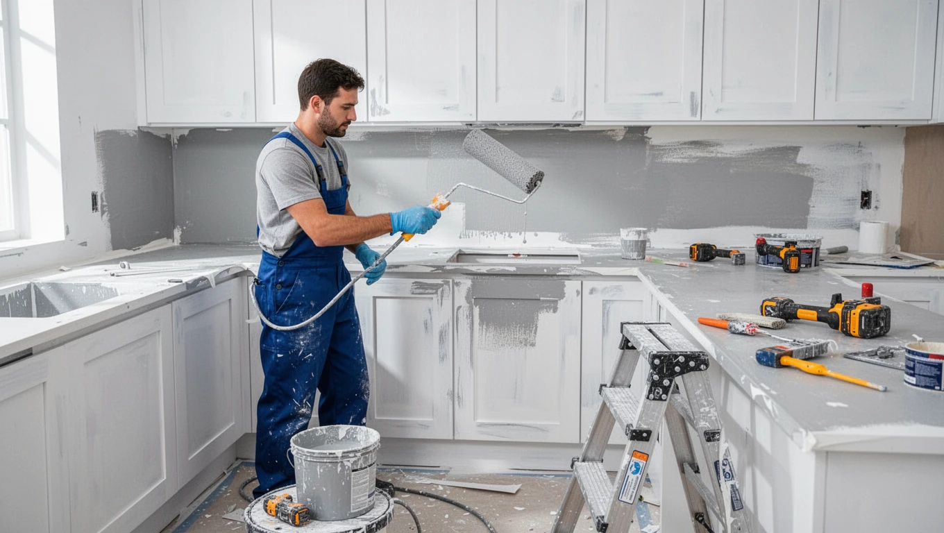 Cabinet & Kitchen Painting