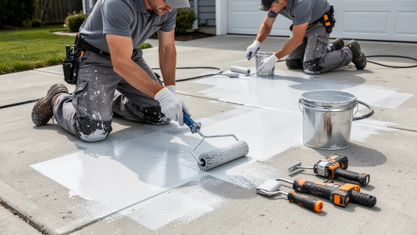 Concrete & Driveway Painting