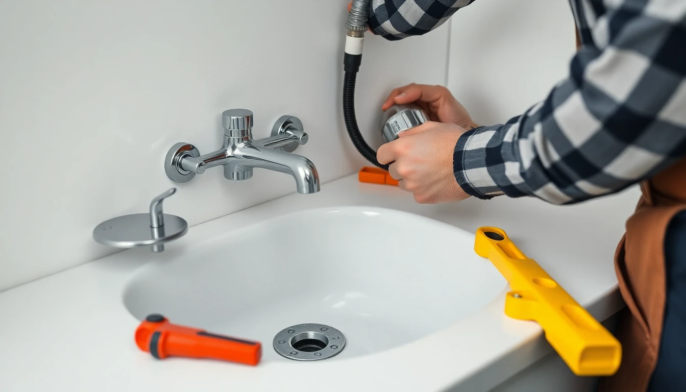 Sink installation
