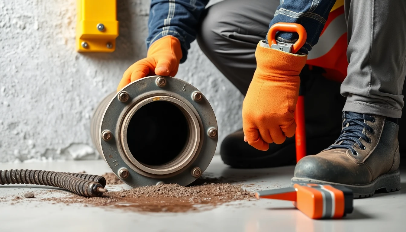 Sewer line repair