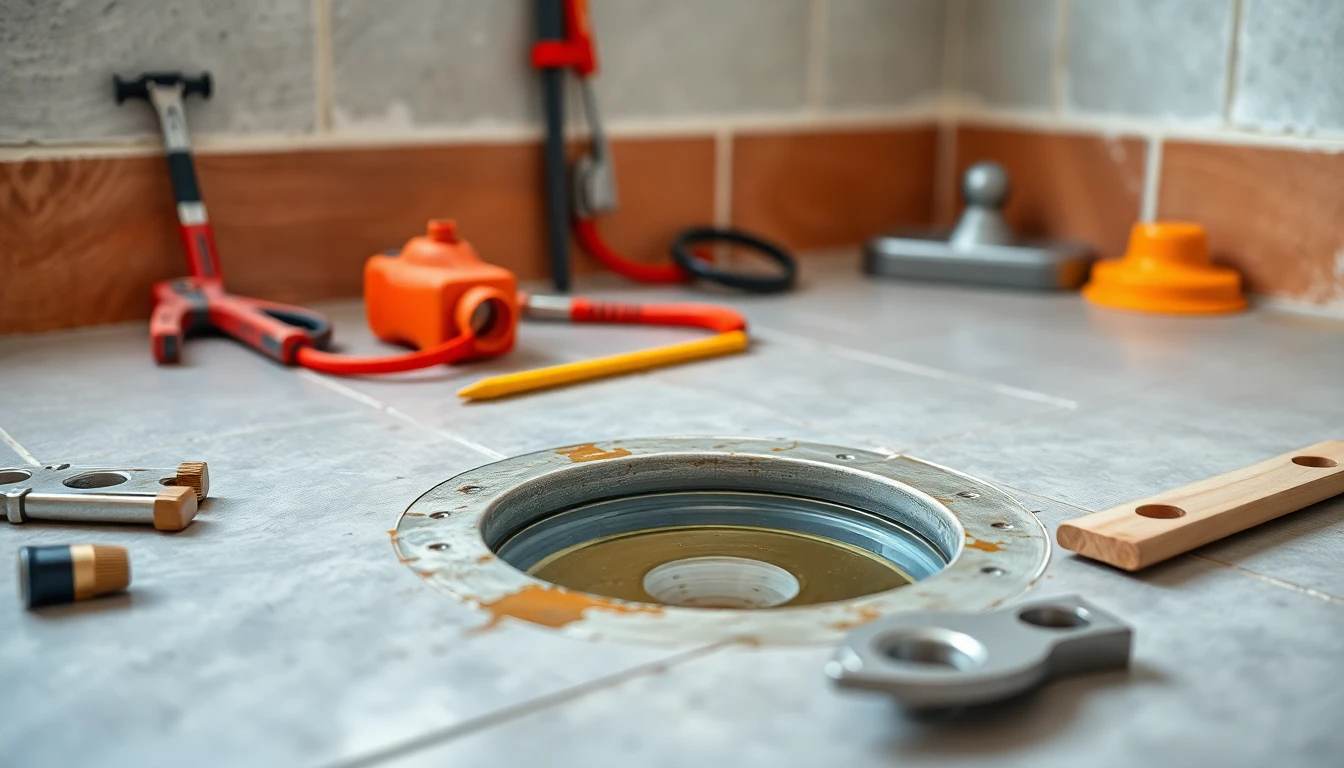 Slab leak repair