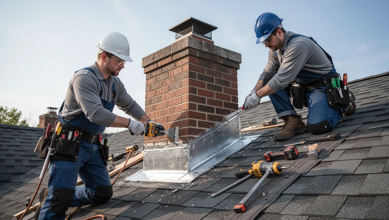 Chimney Flashing Repair