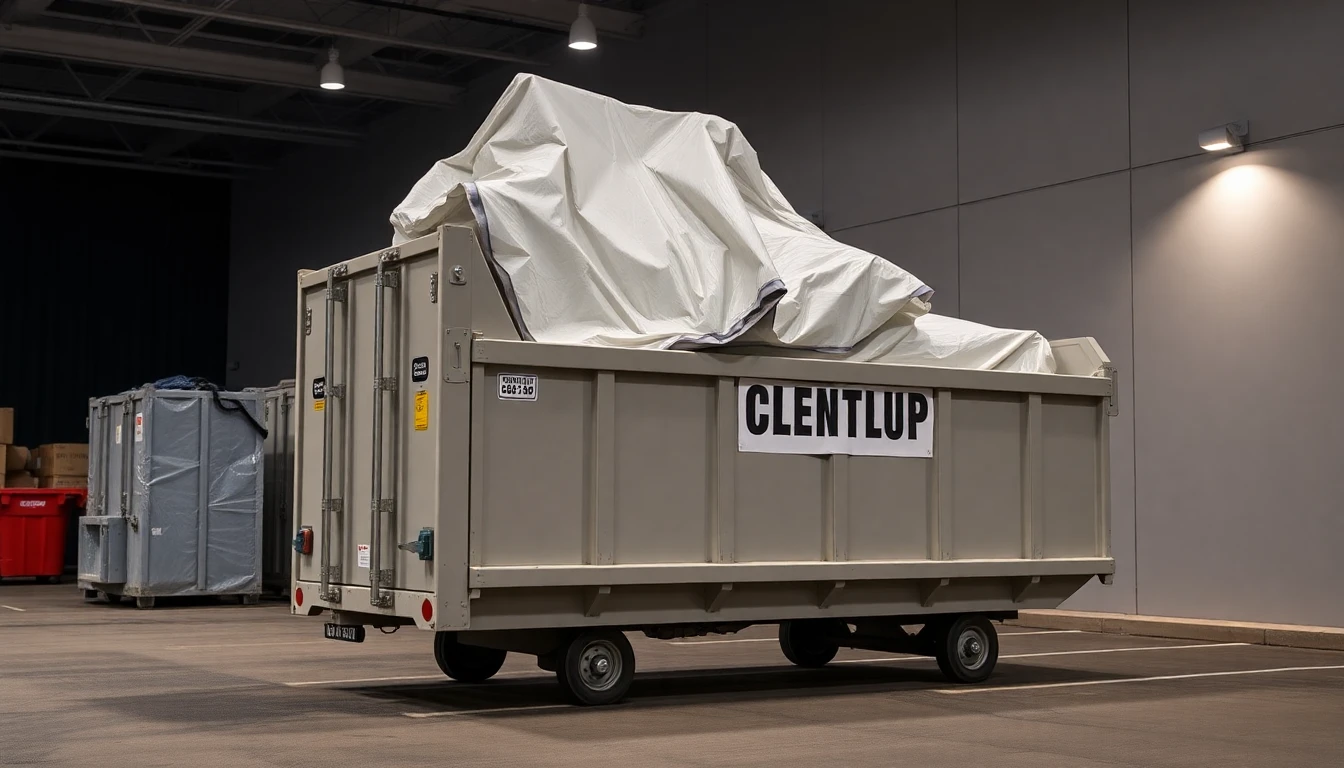 Event Cleanup Dumpster